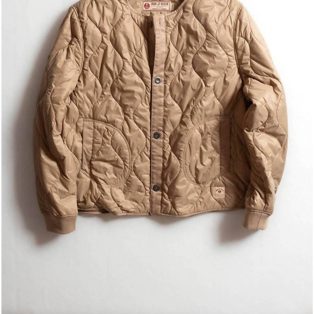 NEW IRON & RESIN men's hudson jacket in tan